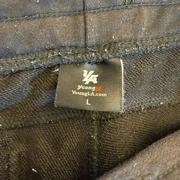 YoungLA black Sweatpants - Picture 4 of 11